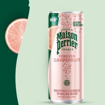 Picture of Maison Sparkling Water - Forever Grapefruit (Slim Can) 330 Ml