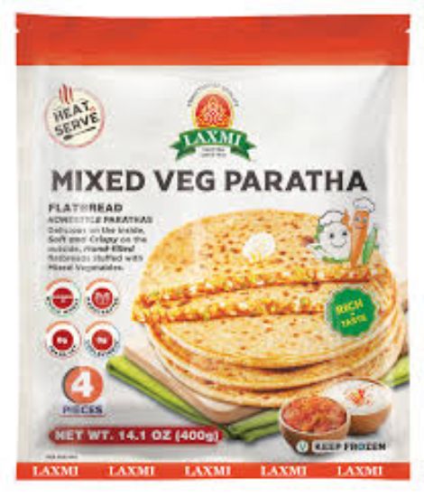 Picture of Laxmi Mixed Veg Paratha 100 Grams