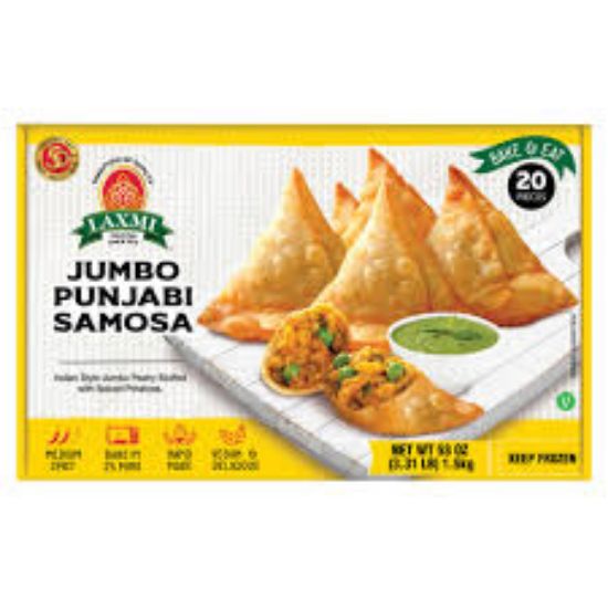 Picture of Laxmi Punjabi Jumbo Samosa Blk 75 Grams