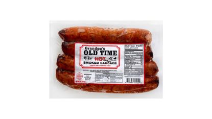 Picture of Old Tyme Hot Smoked Sausage 16 Oz