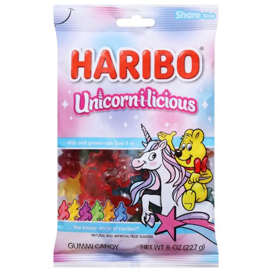 Picture of Hariboo Haribo Unicorn Gummi 8 Oz