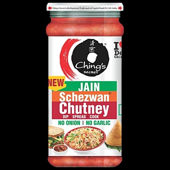 Picture of Chings Jain Schezwan Chutney 250 gram