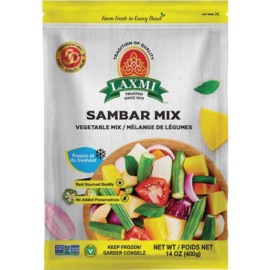Picture of Laxmi Frozen Sambar Mix 400 Grams