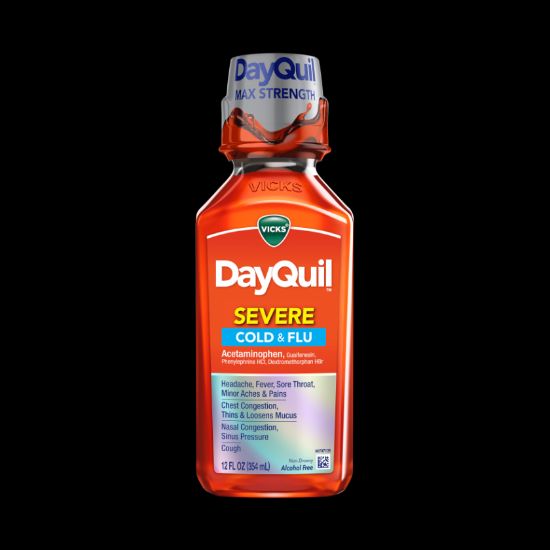Picture of Vicks Dayquil Severe Cold & Flu 12 Floz