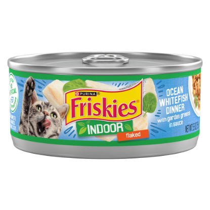 Picture of Friskies Indoor Whitefish Dinner In Sauce 5.5 Oz
