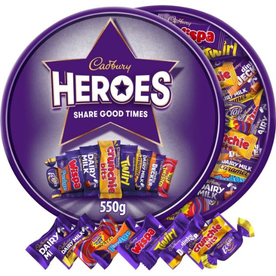 Picture of Cadbury Heroes Tub 550 gram