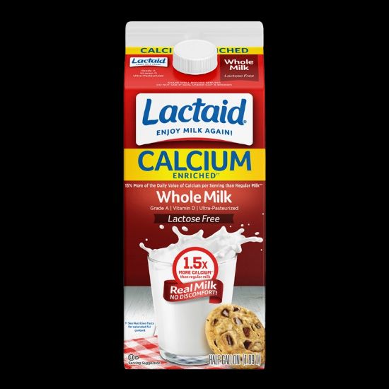 Picture of Lactaid Whole Milk Calcium 64 Oz