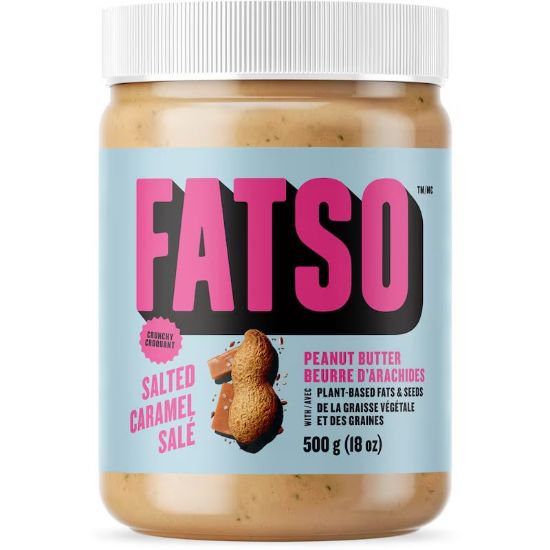 Picture of Fatso Peanut Butter - Salted Caramel 500 gram