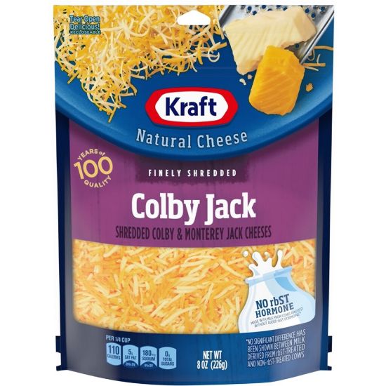 Picture of Kraft Shredded Cheese Colby Jack 8 Oz