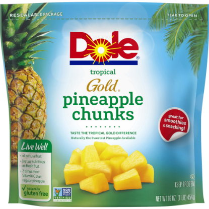 Picture of Dole Natural Pineapple Chunk 16 Oz