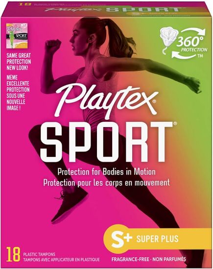Picture of Playtex Sport Tampons Super Plus 18 Ct