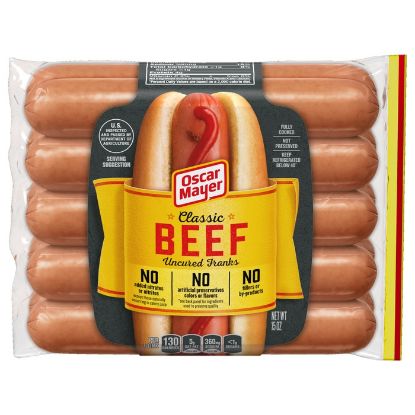 Picture of Oscar Mayer Classic Beef Franks 15 Oz