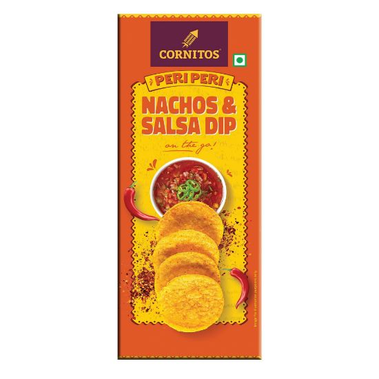 Picture of Cornitos Peri Peri Nachos & Salsa Dip 71 gram