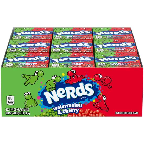 Picture of Nerds Wild Cherry Watermelon 1.65 Oz