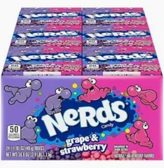 Picture of Nerds Grape & Strawberry 1.65 Oz