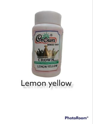 Picture of Crown Lemon Yellow (12 X 100gm) 100 gram