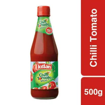 Picture of Kissan Chilli Tomato Sauce 500gm 500 gram