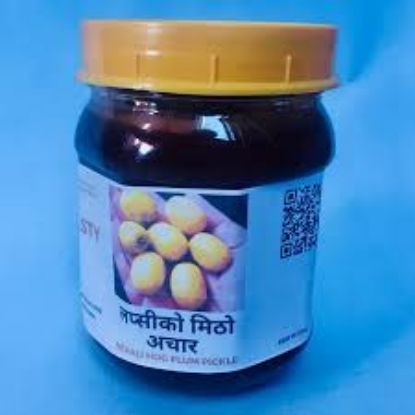 Picture of Nepali Garden Hogplum Pickle - Lapsi Achar 400 gram