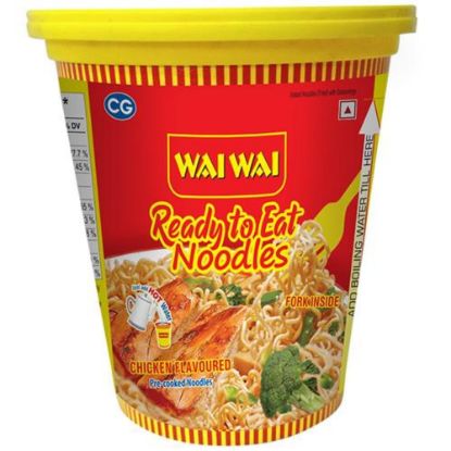 Picture of Wai Wai Cg Instant Noodles - Chi 75 gram