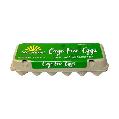 Picture of Sunshine State Cage Free Grade A  Brown Eggs 12 Ct
