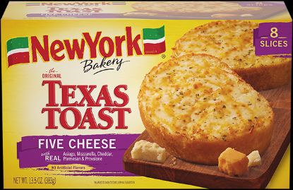 Picture of New York Bakery Texas Toast 5 Cheese 13.5 Oz