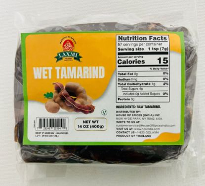 Picture of Laxmi Brand Lx. Wet Tamarind 400 Grams