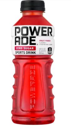 Picture of Powerade Zero Fruit Punch Pet Bottle 20 Oz