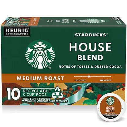 Picture of Starbucks Mwh Coffee K-Cups House Blend 10 Ct