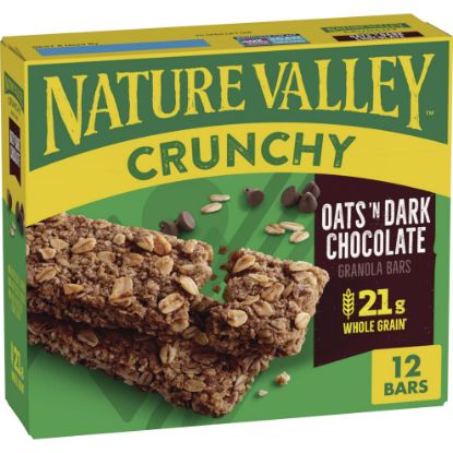 Picture of Nature Valley Dark Chocolate & Nut Granola Bar 6ct 210 gram