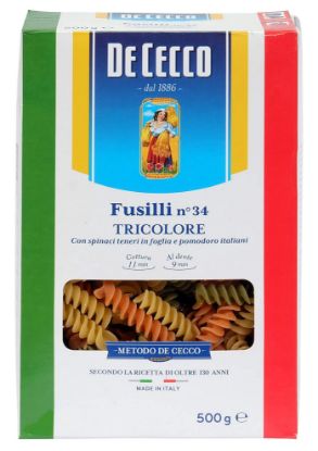 Picture of De Cecco Tricolore Fusilli 500 gram
