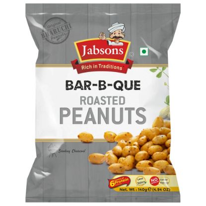 Picture of Jabson Roasted Peanut Bar B Que 140 gram