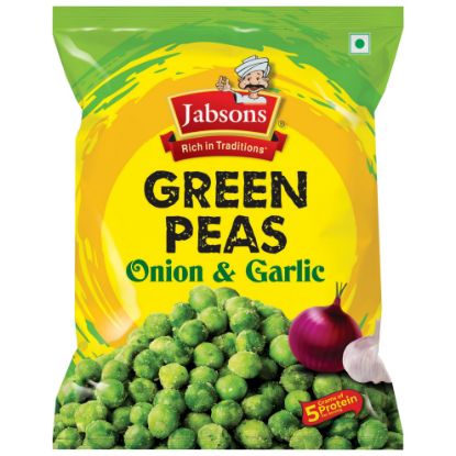 Picture of Jabson Namkeen Green Peas Onion Garlic 1 Ct