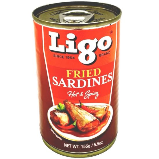 Picture of Ligo Sardine Fried Hot & Spicy 155 gram
