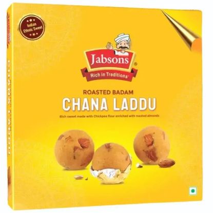 Picture of Jabson Packed Sweets Roasted Badam Chana Laddu 200 gram