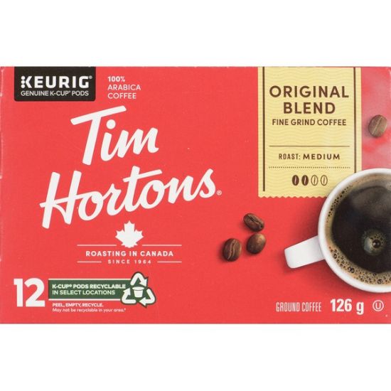 Picture of Tim Hortons Original Blend Single-Serve Coffee 12 Ct