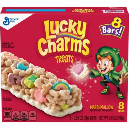 Picture of Lucky Charms Mallows Treat Bars 8 Ct
