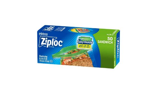 Picture of Ziploc Ezg Bags Sandwich 50 Ct