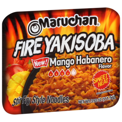 Picture of Maruchan Fire Yakisoba Mango Habanero 3.93 Oz