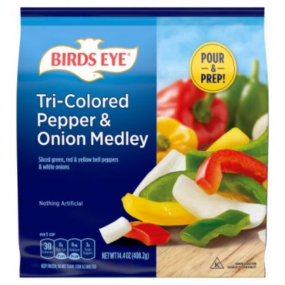 Picture of Birds Eye Tri Color Pepper And Onion Medley 14 Oz