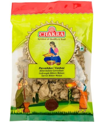 Picture of Chakra Dried Pavakkai Vathal - Bitterguard Vathal 200 gram