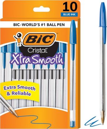 Picture of Bic Xtra Smth Md Pnt 1 0mm Pch 10 Ct
