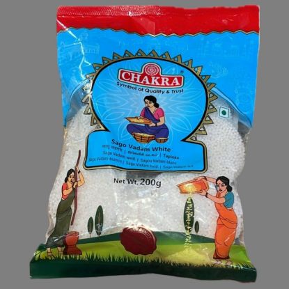 Picture of Chakra Sago Vadagam White 200 gram