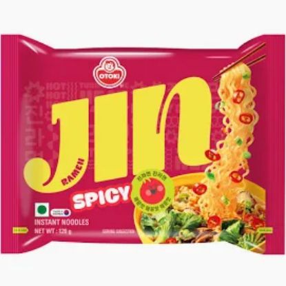 Picture of Ottogi Instant Noodle - Jin Ramen Spicy 120 Grams