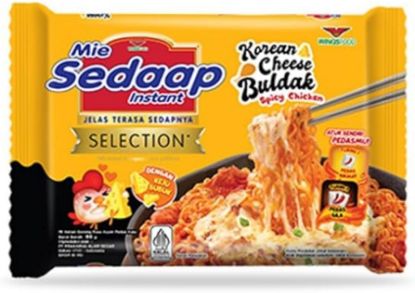 Picture of Mie Sedaap Instant Noodle - Korean Cheese Buldak 3.3 Oz