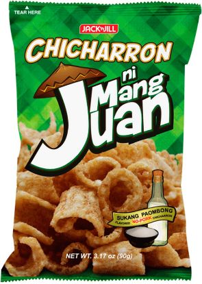 Picture of Jack N Jill Sukang Paombong Chicharron-Pork Skin Snacks 90 Grams