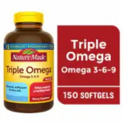 Picture of Nature Made Triple Omega 3-6-9 Softgels 150 Ct