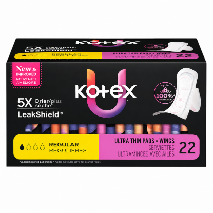 Picture of Kotex Ultra Thin Max Leakshied 22 Ct