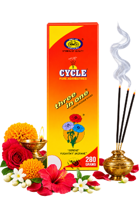 Picture of Cycle Pure Agarbathi three In One 1 Ct